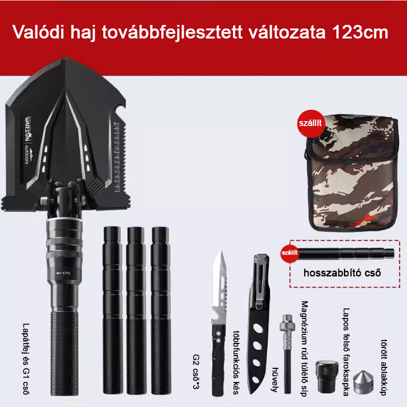 Továbbfejlesztett verzió 123cm