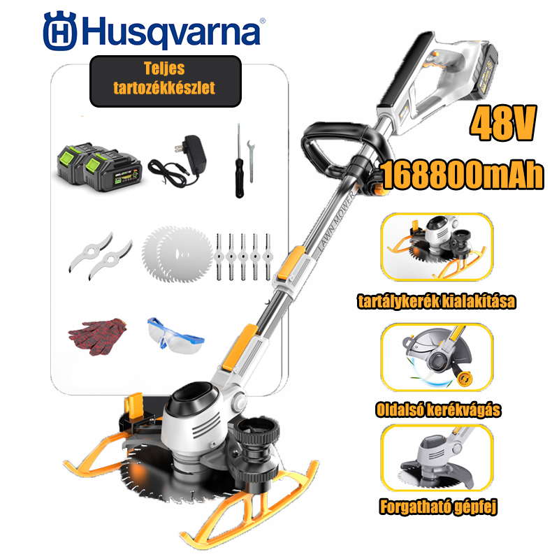 2 akkumulátor, 48V, 168800mAh (24 órás akkumulátor-élettartam) + tartozékok (nincs LCD képernyő)