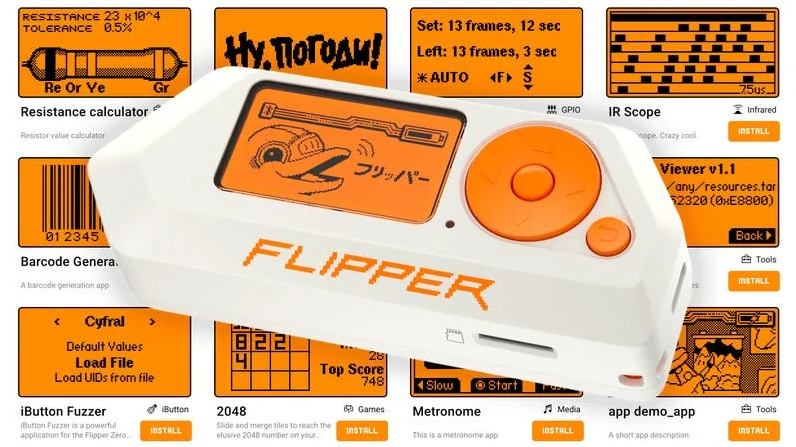 A Flipper Zero mindent feltör, a sötét web ajándéka [kettős csomag]