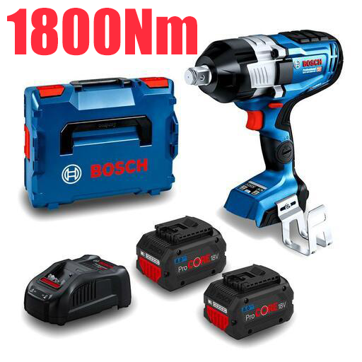 【40V】 Bosch GDS18V-740C 40V nagy nyomatékú ütvecsavarozó, maximális nyomaték +1800Nm