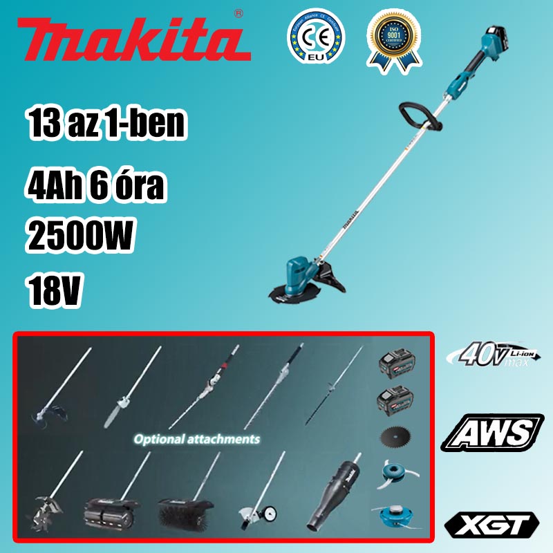 [Teljesítmény 2500w]+4Ah 18V lítium akkumulátor*2 (6 órán keresztül működik)+teljes készlet tartozékok